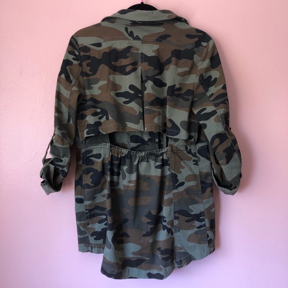 🦎HP🦎 Nasty Gal Camo Anorak Jacket - Picture 4 of 4